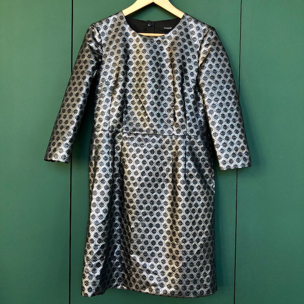 Autograph Metallic Dress
